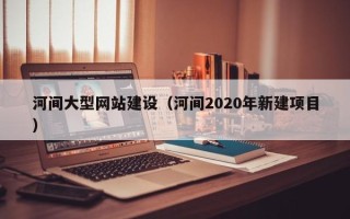 陕西河间大型网站建设（河间2020年新建项目）